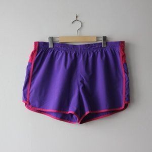 2/20$ Colourful Pink and Purple Athletic Shorts XL
